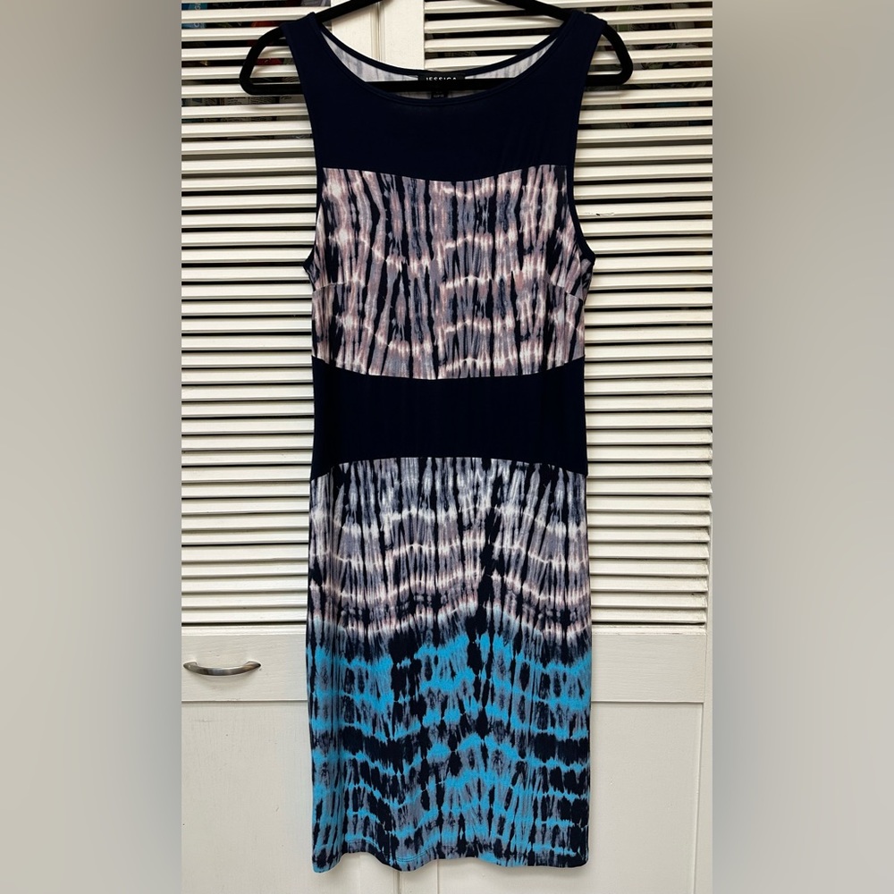 Jessica Tie Dye Dress Size Medium